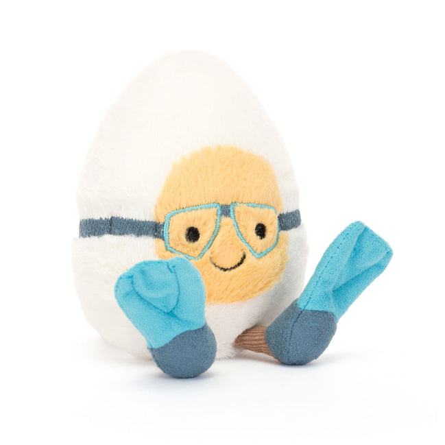 Jellycat Amuseables Boiled Egg Scuba Outfit
