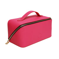 Train Case - Hot Pink and Black