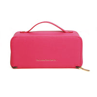 Train Case - Hot Pink and Black