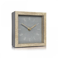 5" Nordic Mantle Clock Cement