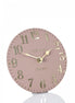 6" Arabic Mantel Clock Blush Pink