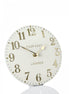 6" Arabic Mantel Clock Oatmeal