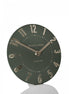 6" Mulberry Mantel Clock Olive Green