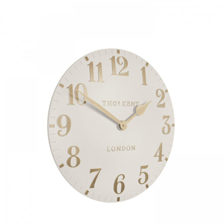 12" Arabic Wall Clock Oatmeal