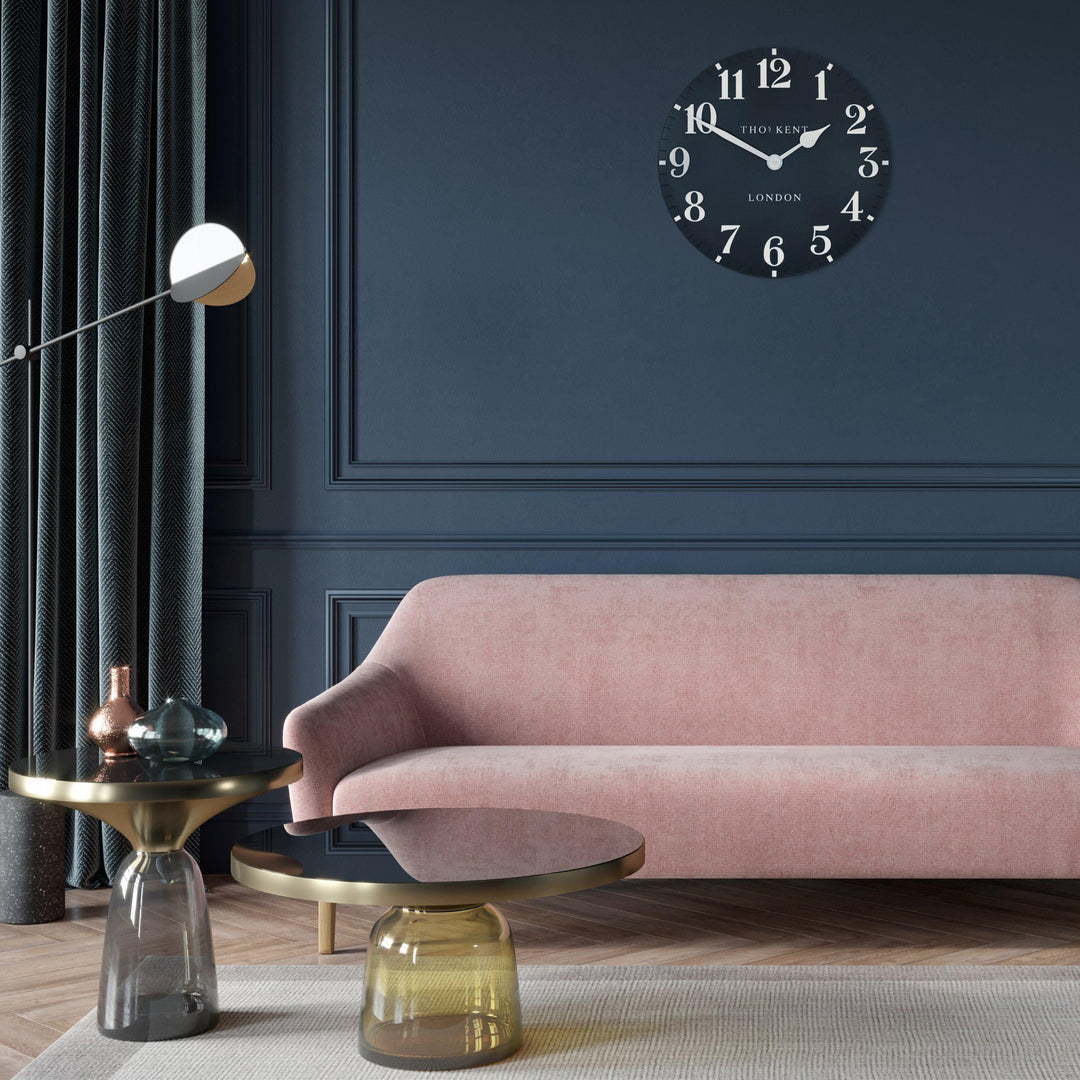 20 Inch Arabic Ink Large Wall Clock