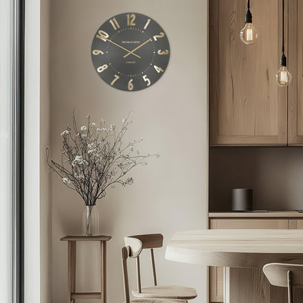 20' Mulberry Wall Clock Espresso