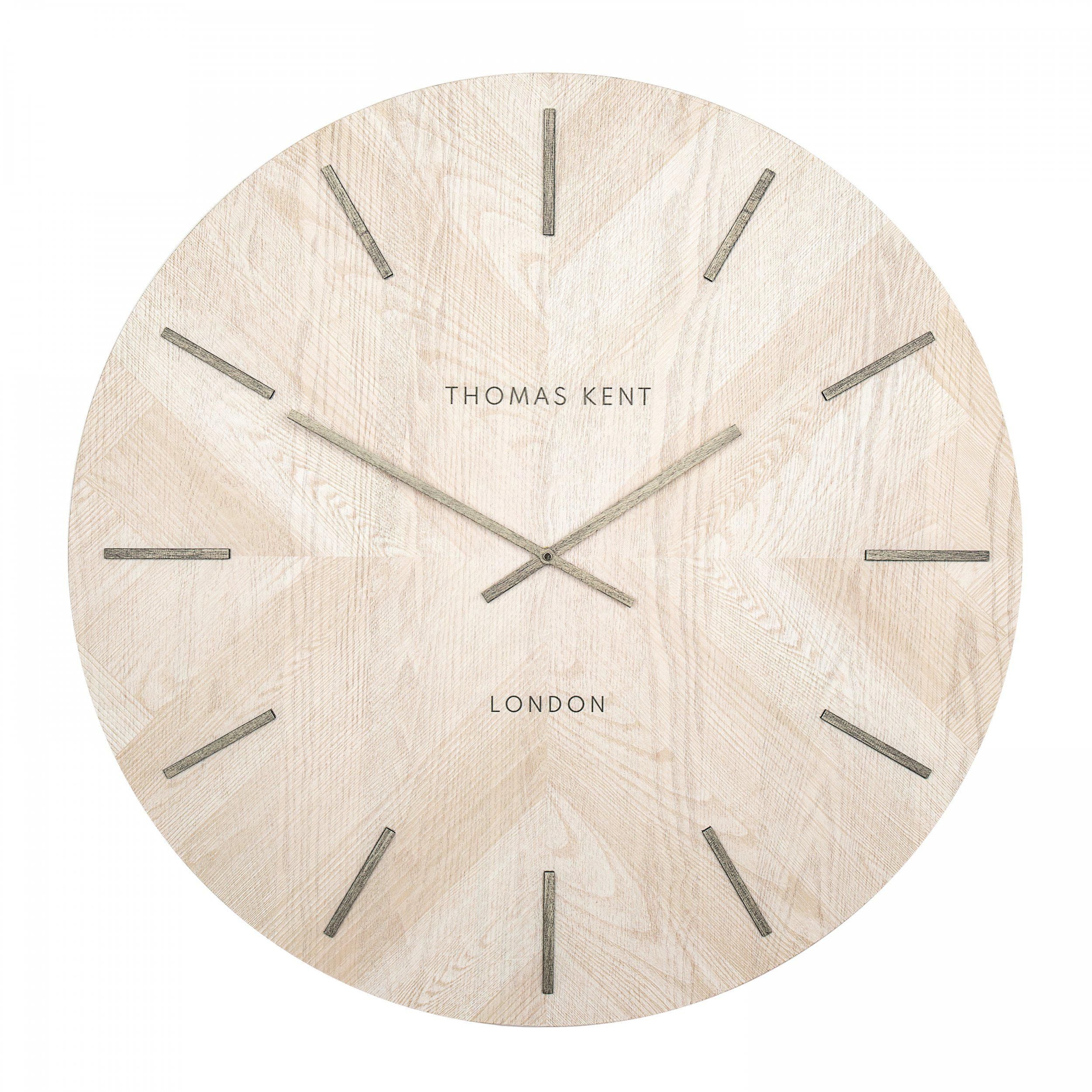 Herringbone Wharf Wall Clock (30 Inch)