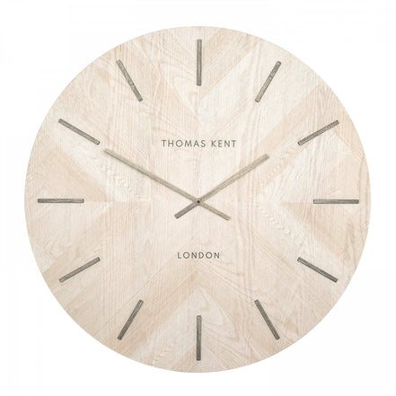 Herringbone Wharf Wall Clock (30 Inch)