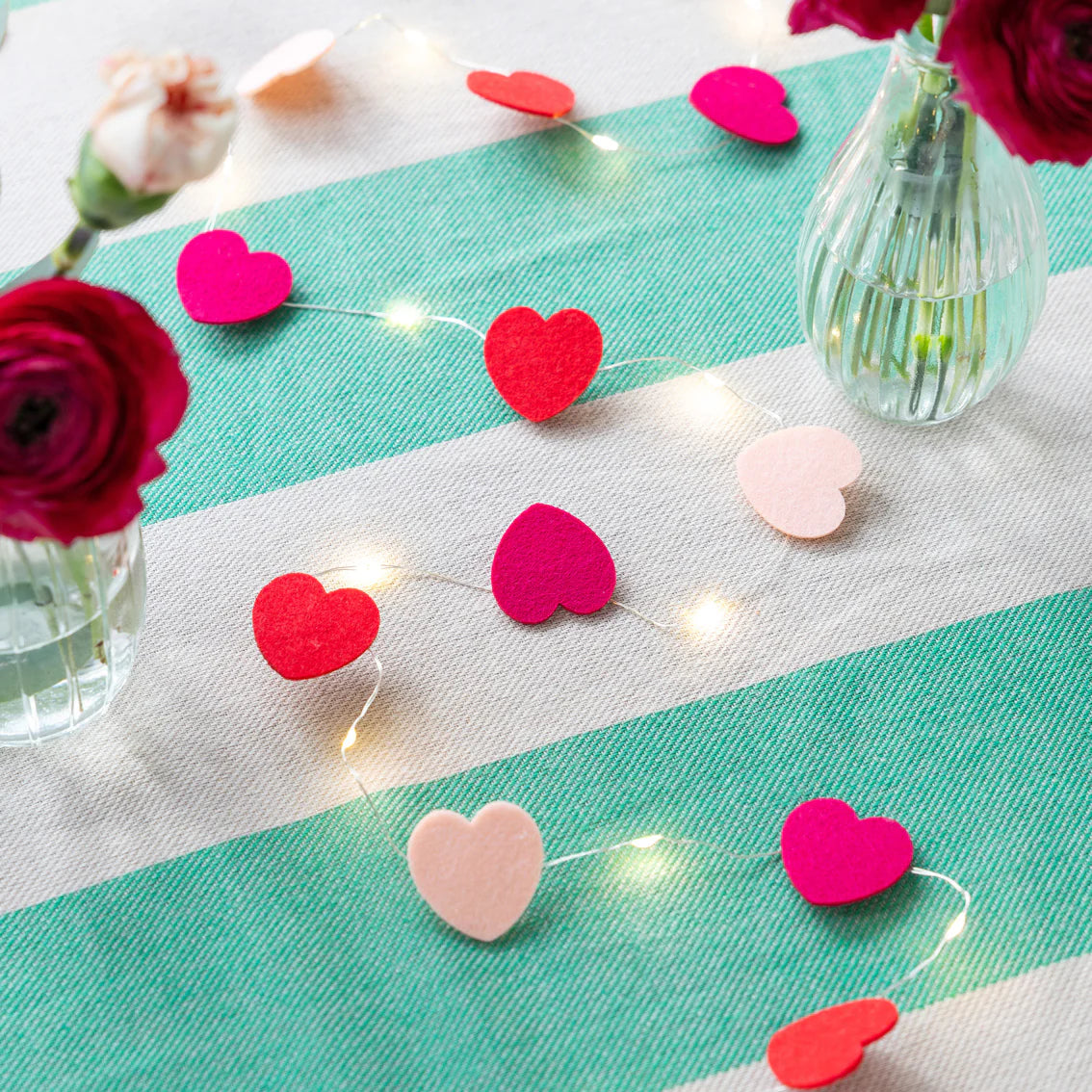 Heart Felt String Lights - 2m | Valentines