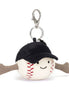Amuseables Sports Baseball Bag Charm