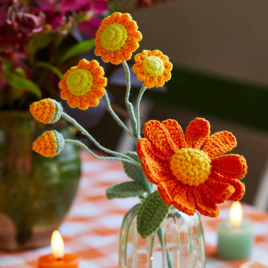 Autumn Crochet Stems