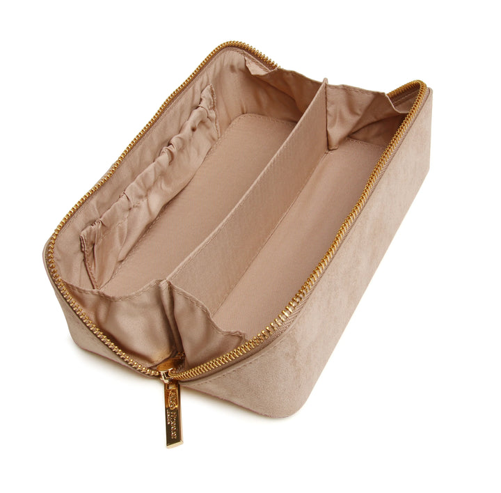 Suede Mink Kensington Small Train Case