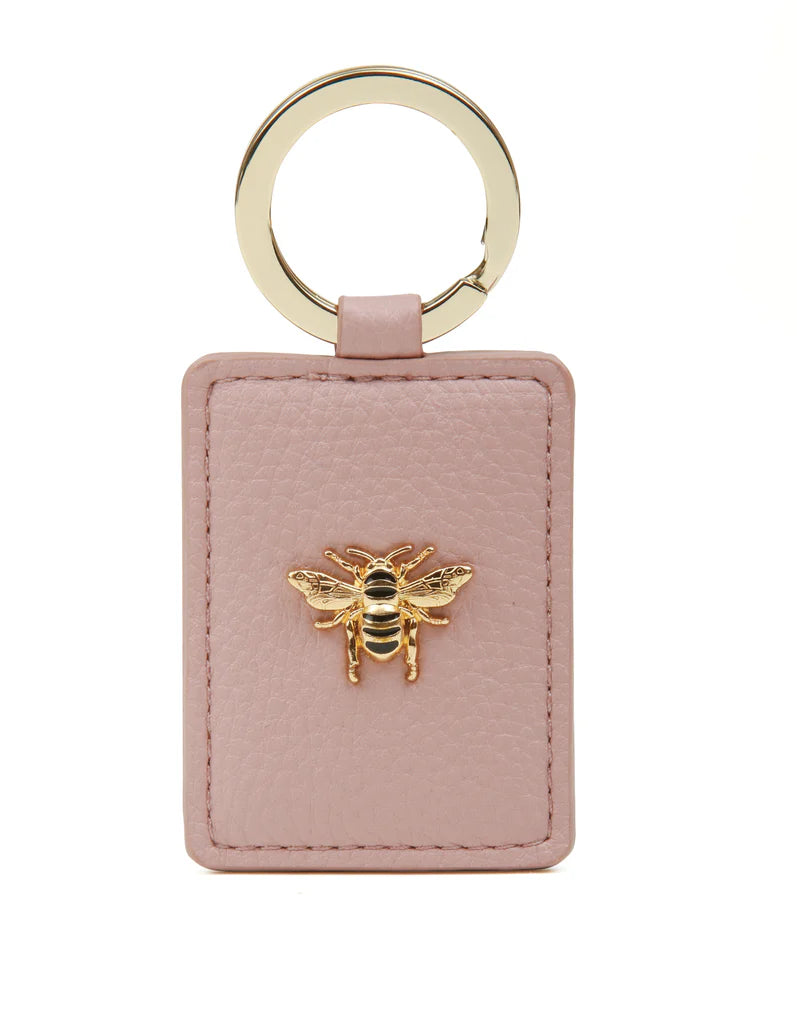 Key Ring with Bee - Pink