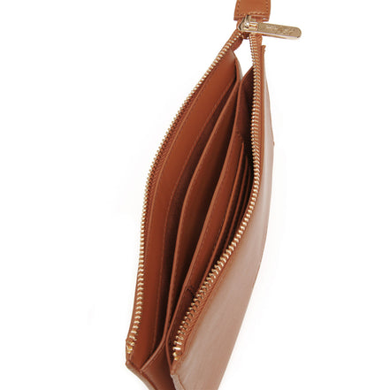 Valencia Double Purse - Tan