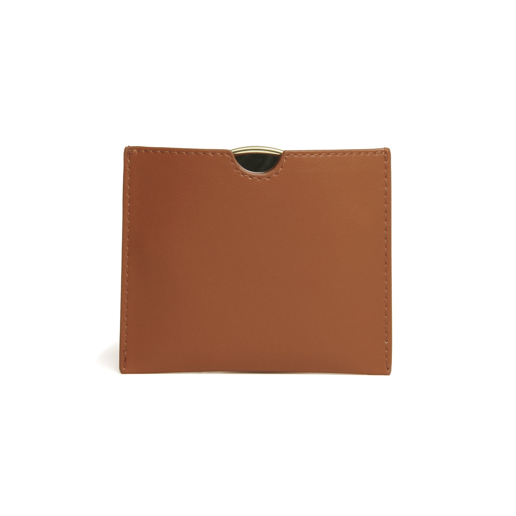 Venice Mirror and Pouch - Tan