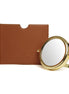 Venice Mirror and Pouch - Tan