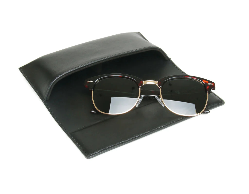 Glasses Case - Black Rome