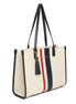Amalfi Navy Stripe Tote Bag