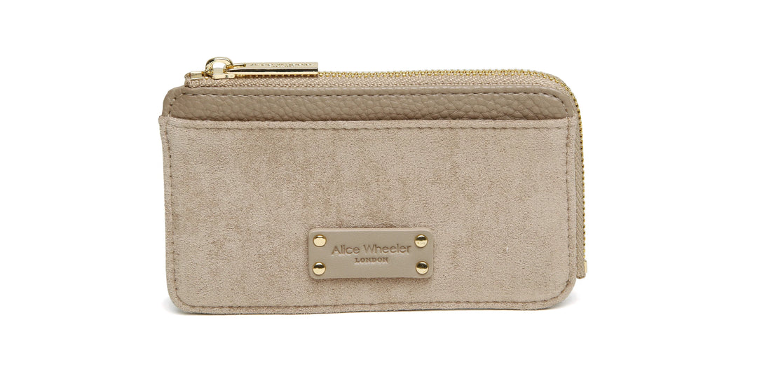 Mink Suede Kensington Coin Purse