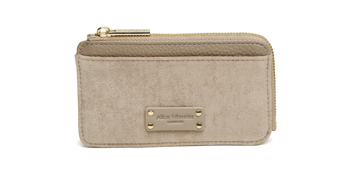 Mink Suede Kensington Coin Purse
