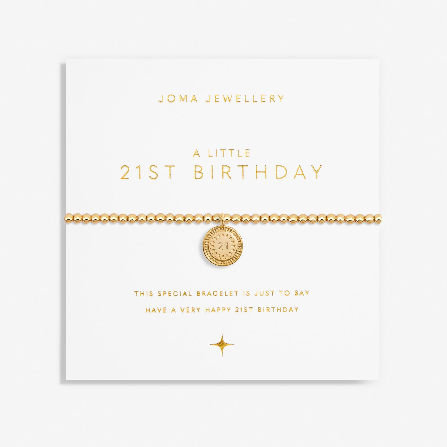 A Little|21ST Birthday Bracelet