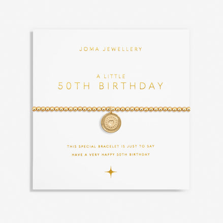 A Little|50TH Birthday Bracelet
