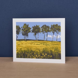 Cyclist Ariege Art Card