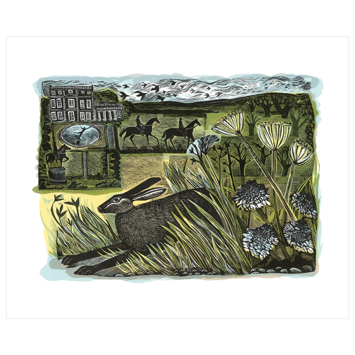 Newby Hare Art Card