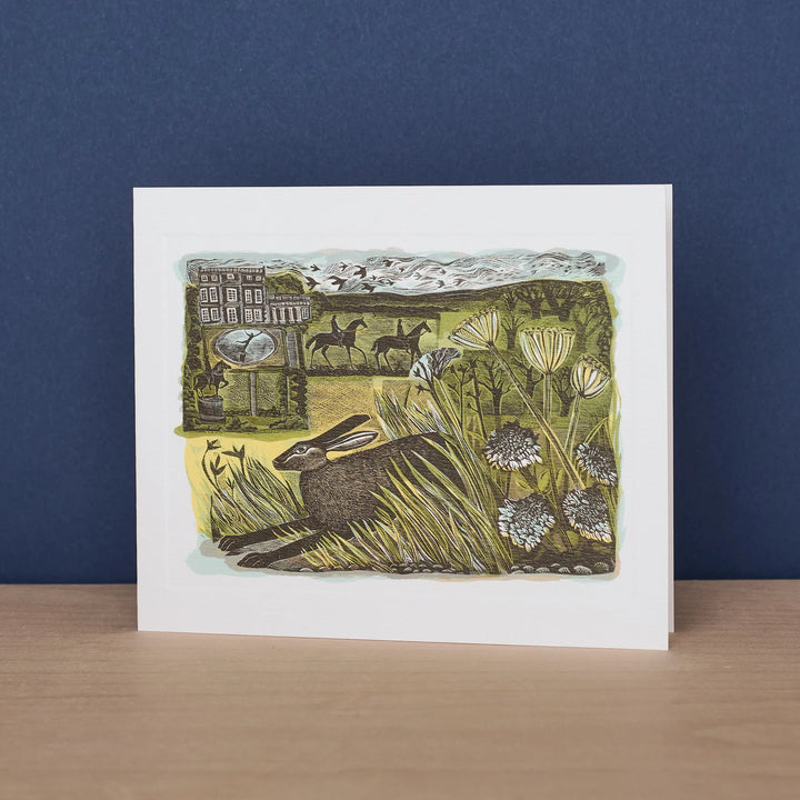Newby Hare Art Card