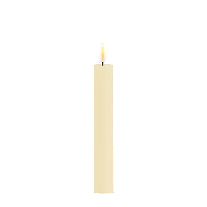 Cream LED Dinner Candle 6"