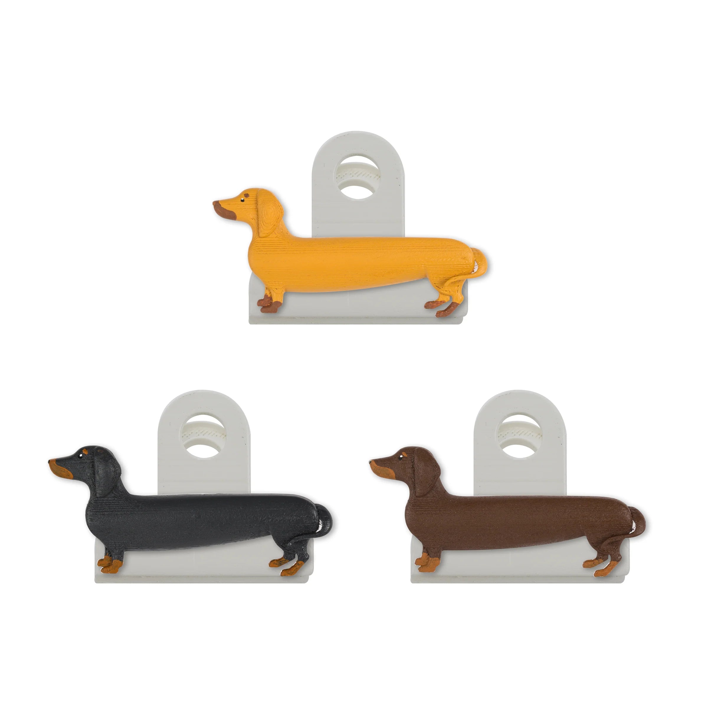 Dachshund Bag Clips – Set of 3