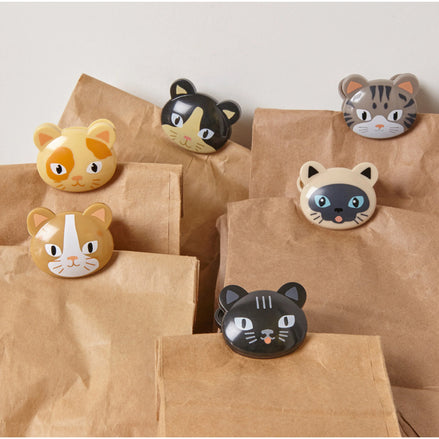 Cat Bag Clips – Set of 6