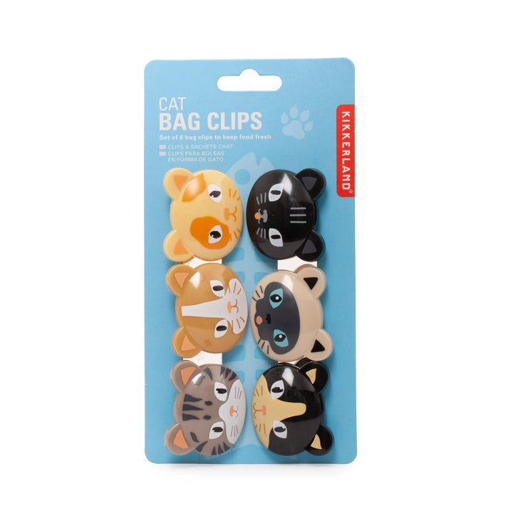 Cat Bag Clips – Set of 6