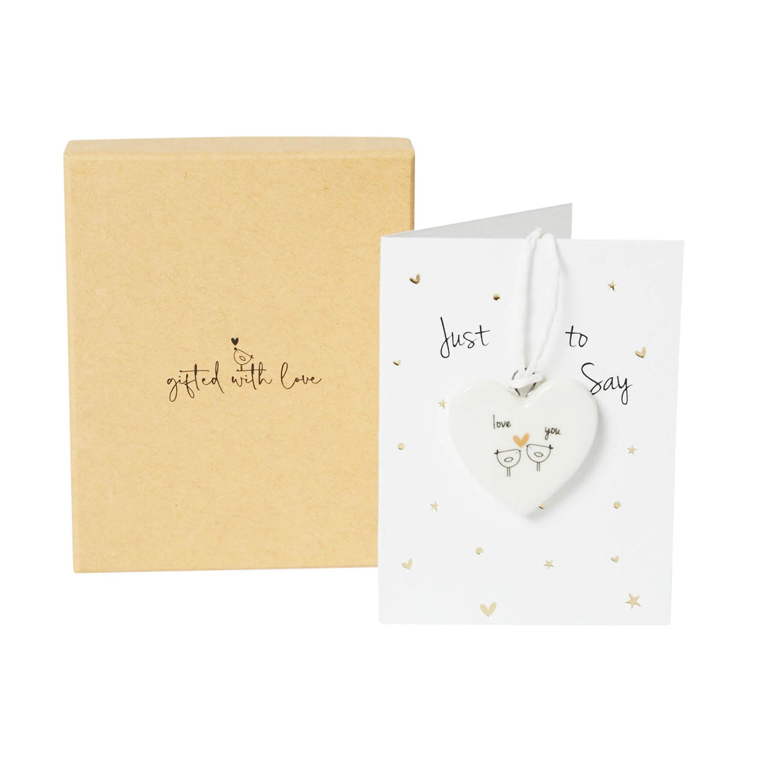 Love You Boxed Sentiment Card