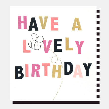 Best Wishes Have a lovely Birthday Card
