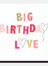 Best Wishes Big Birthday Love Card