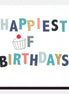 Best Wishes Happiest of Birthdays Card