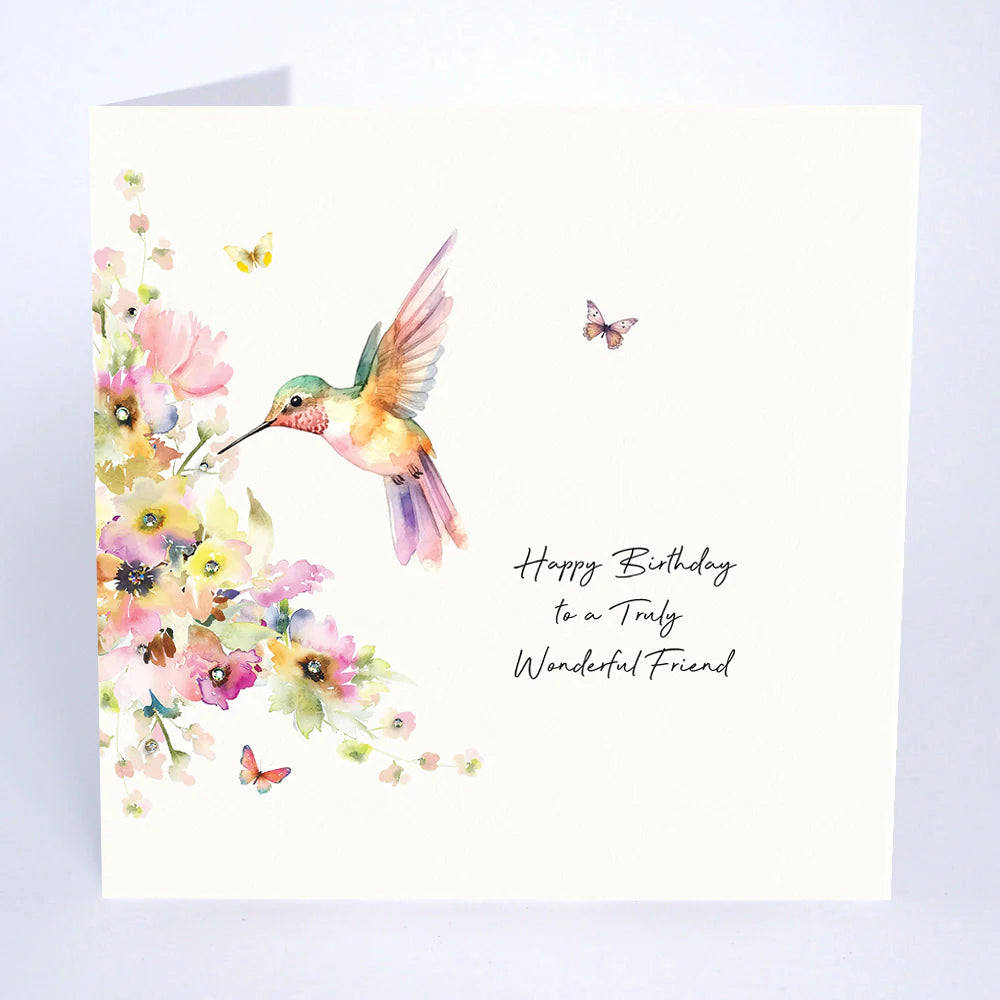 Happy Birthday to a Truly Wonderful Friend Card