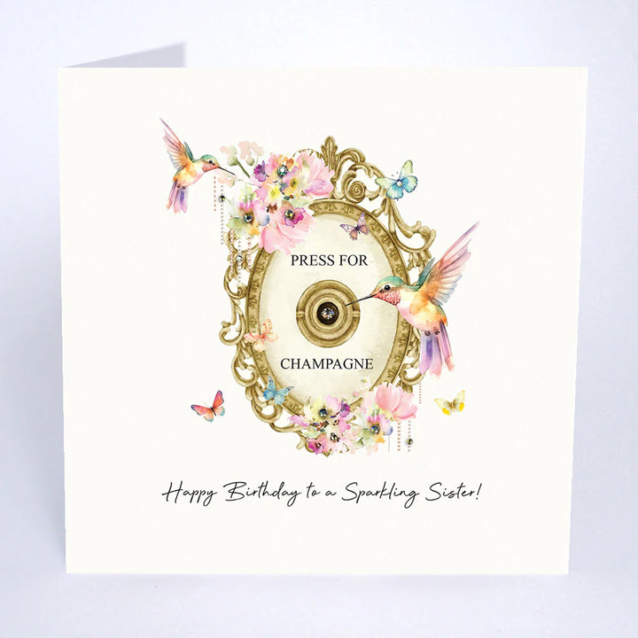 Happy Birthday to a Sparkling Sister Card