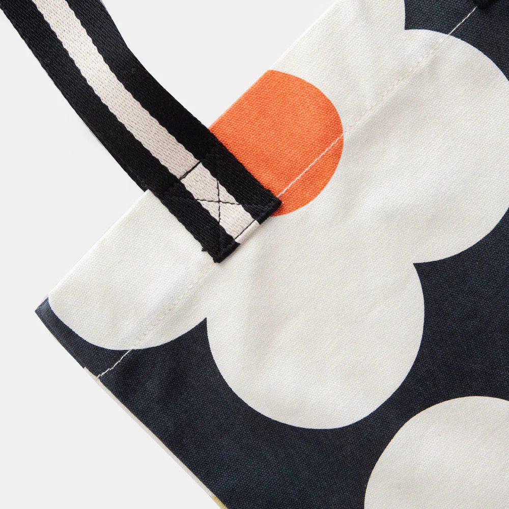 Multi Flower Charcoal Bag