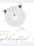 Godaughter - Birthday Card