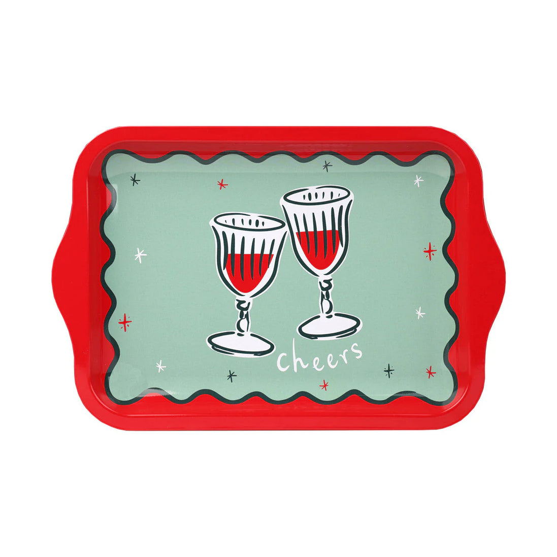 Cheers - Small Tin Tray