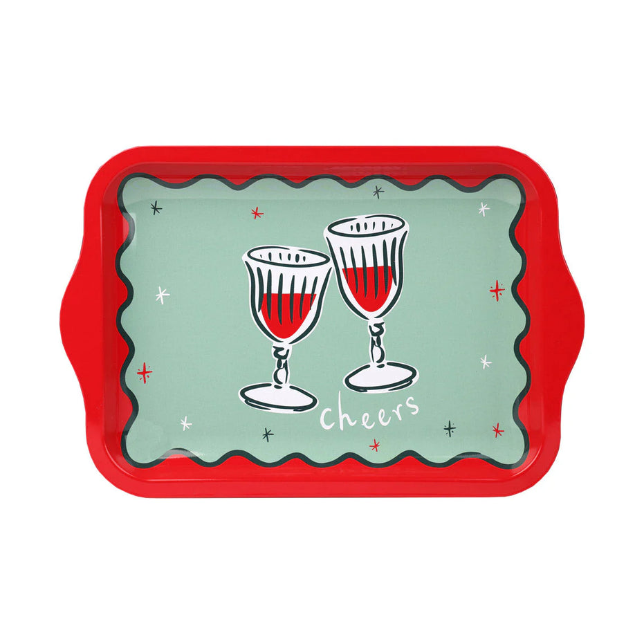 Cheers - Small Tin Tray