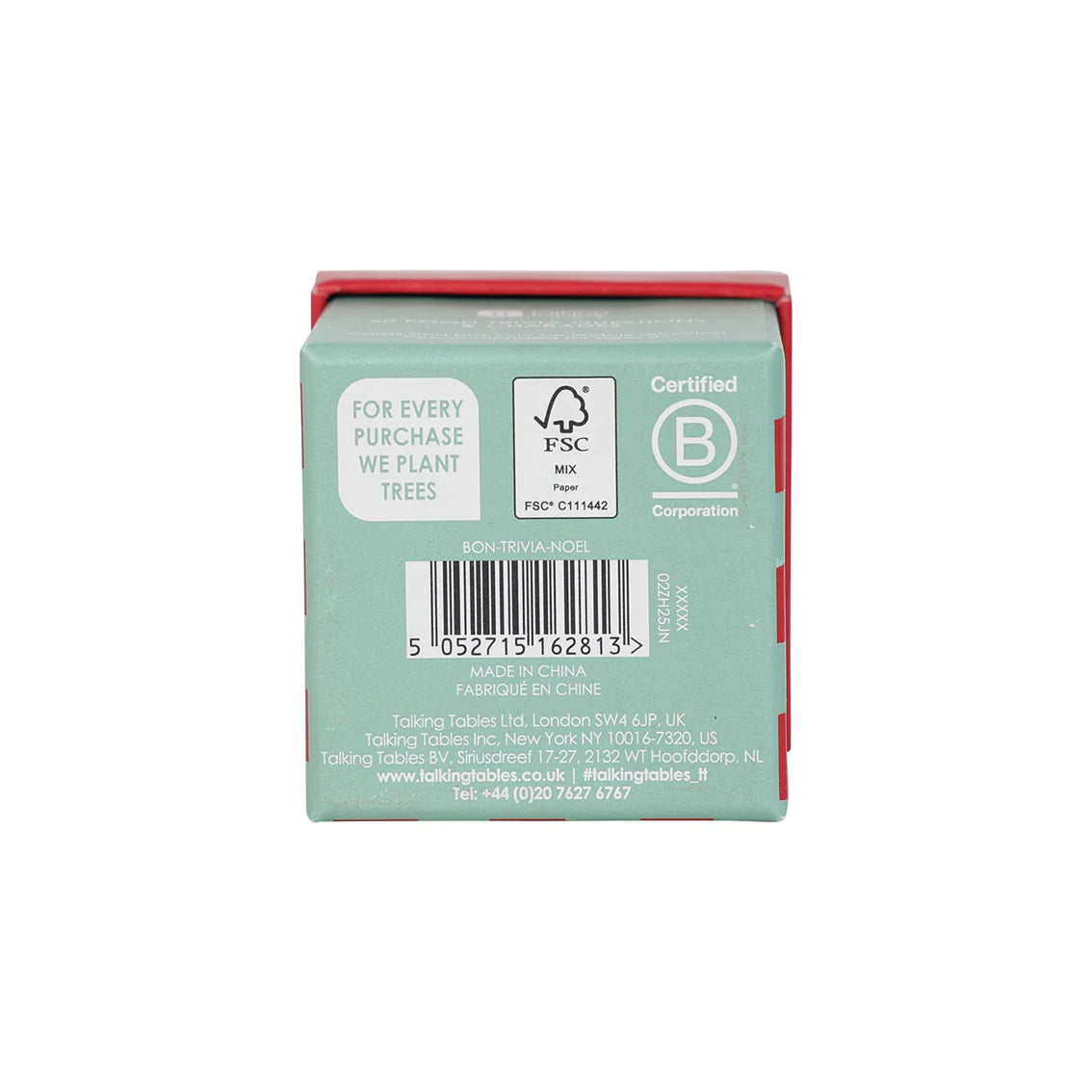 Bon Noel Trivia Box 60 Cards