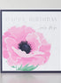 Wife Poppy Birthday Card