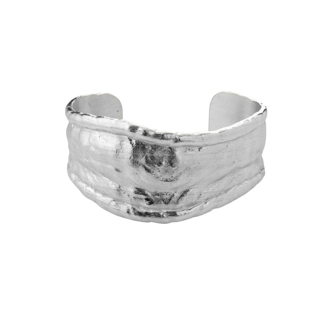 Arc Cuff Bracelet - Sliver