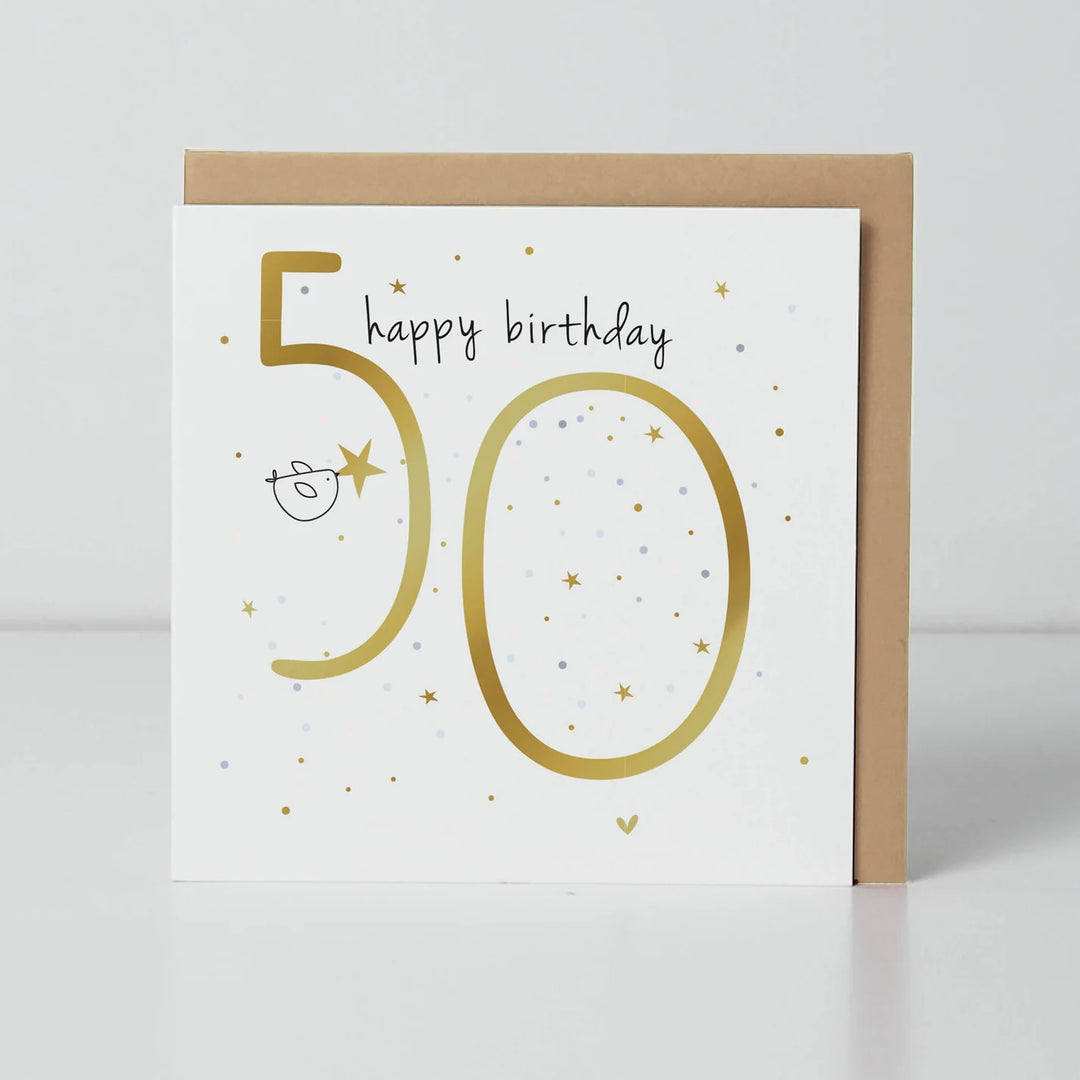 50th Birthday Card