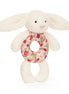 Jellycat Blossom Cream Bunny Rattle