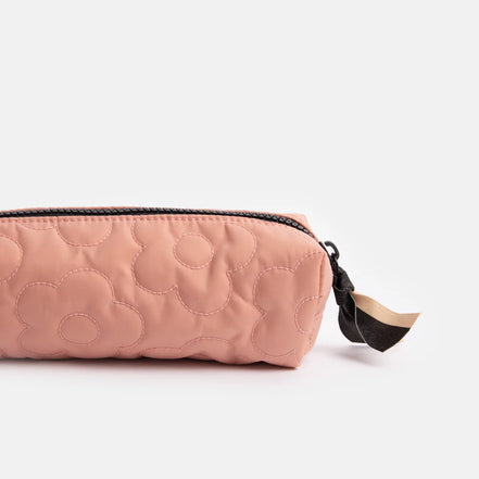 Pink Flower Quilted Cube Everything Case