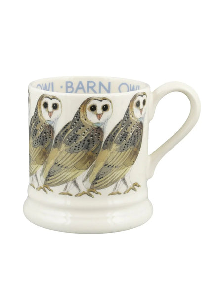 Birds Barn Owl 1/2 Pint Mug
